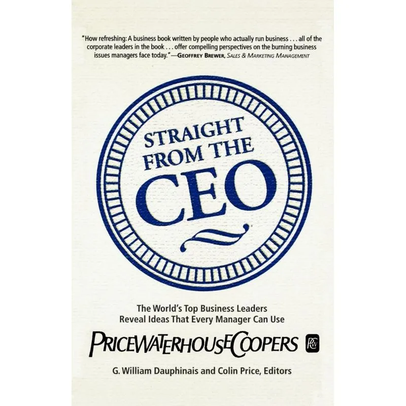 Straight from the CEO