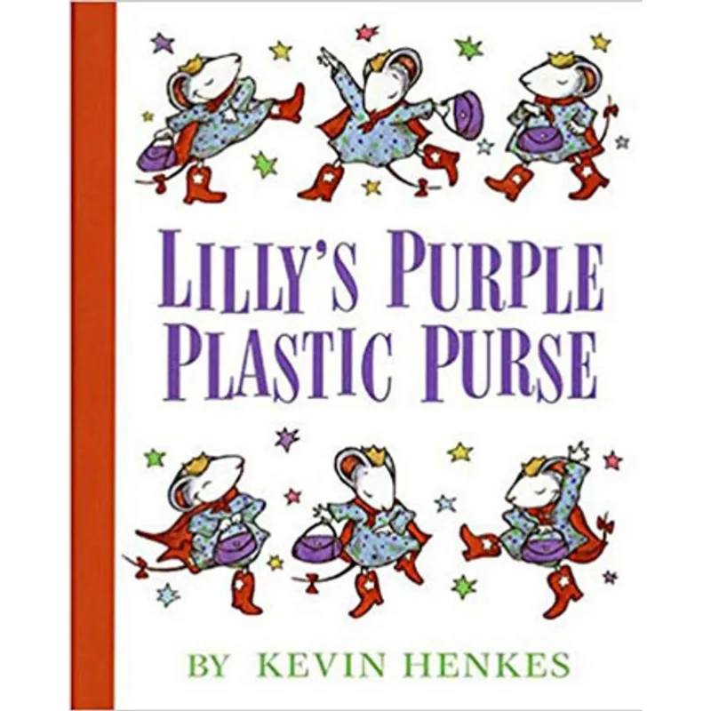 LILLY'S PURPLE PLASTIC PURSE