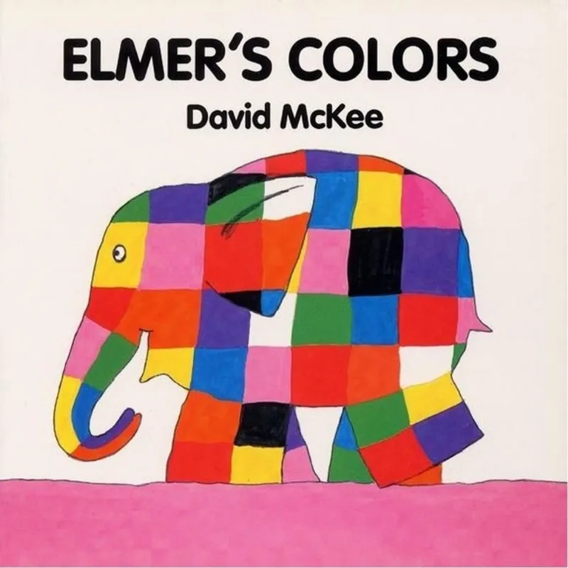 ELMER'S COLORS - BOARD BOOK