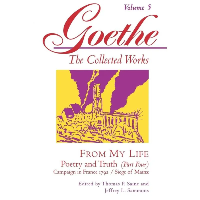 Goethe, Volume 5