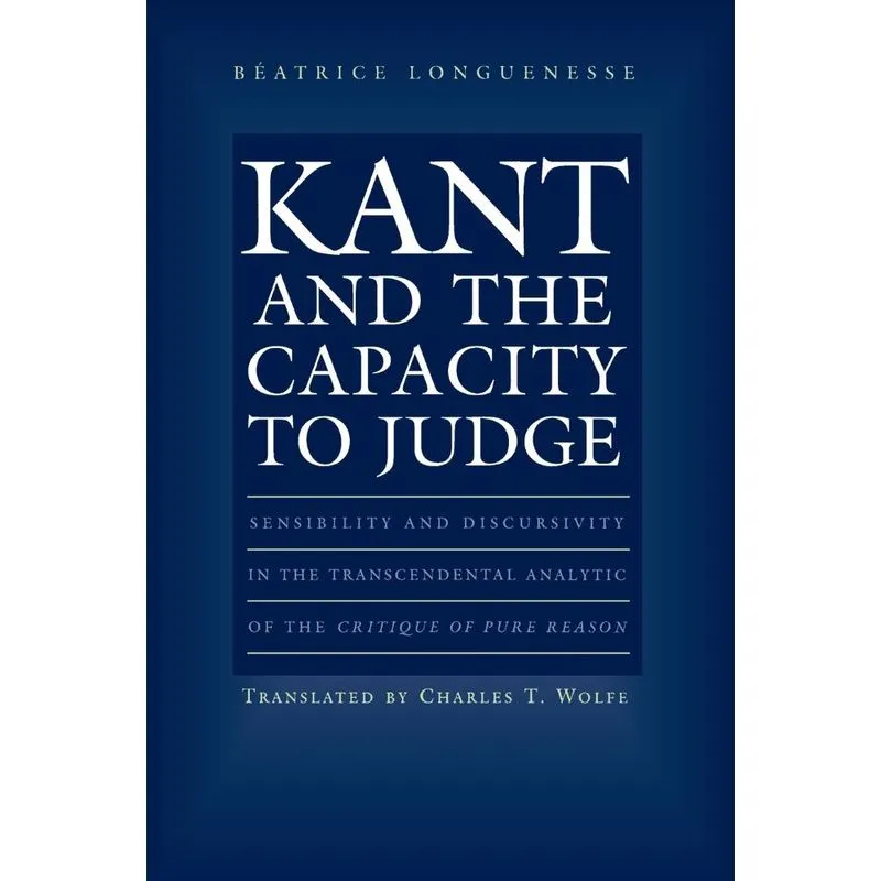 Kant and the Capacity to Judge