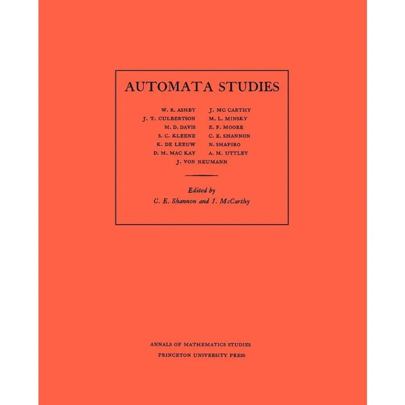 Automata Studies. (AM-34), Volume 34