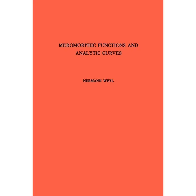 Livro Meromorphic Functions and Analytic Curves. (AM-12)