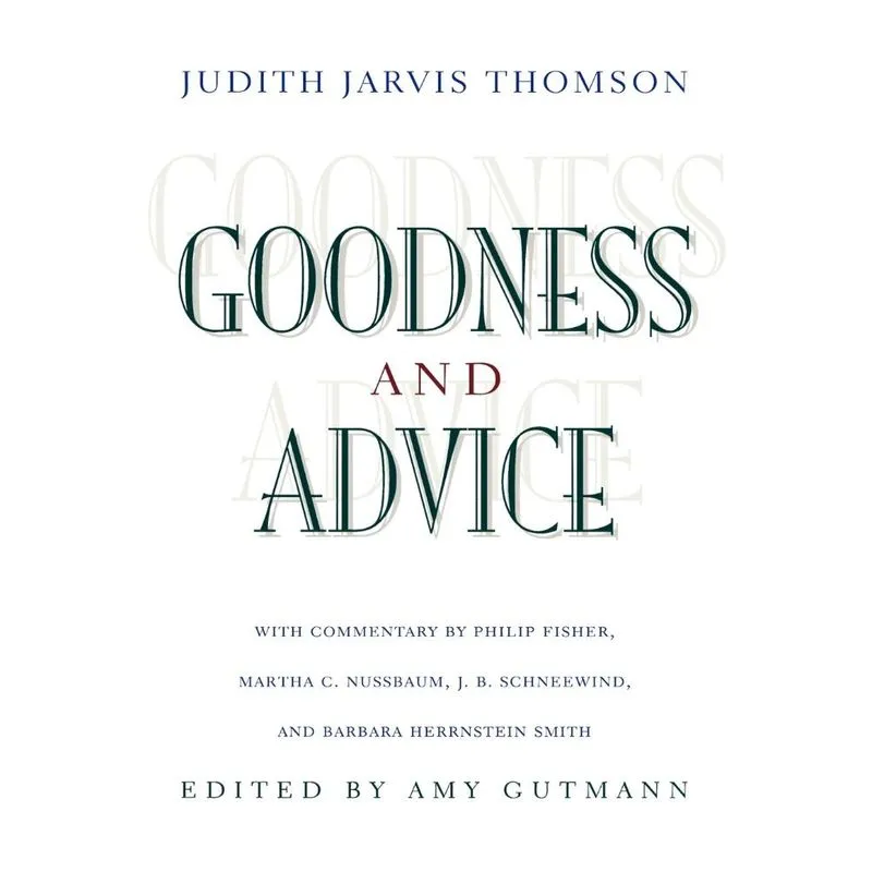 Goodness and Advice