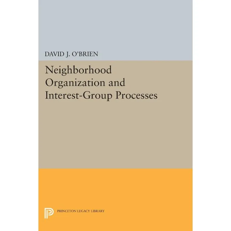 Neighborhood Organization and Interest-Group Processes