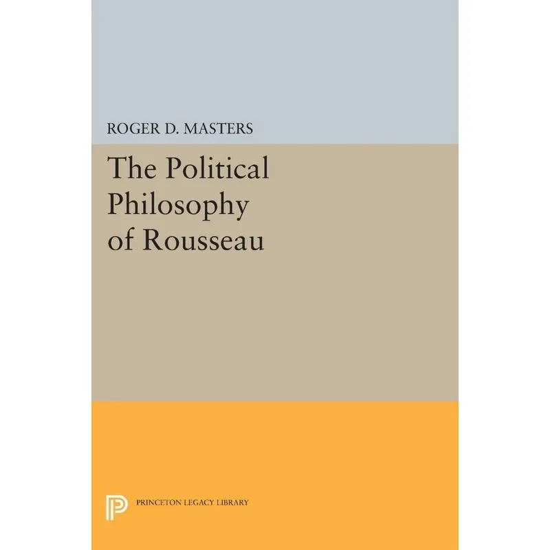Livro The Political Philosophy of Rousseau