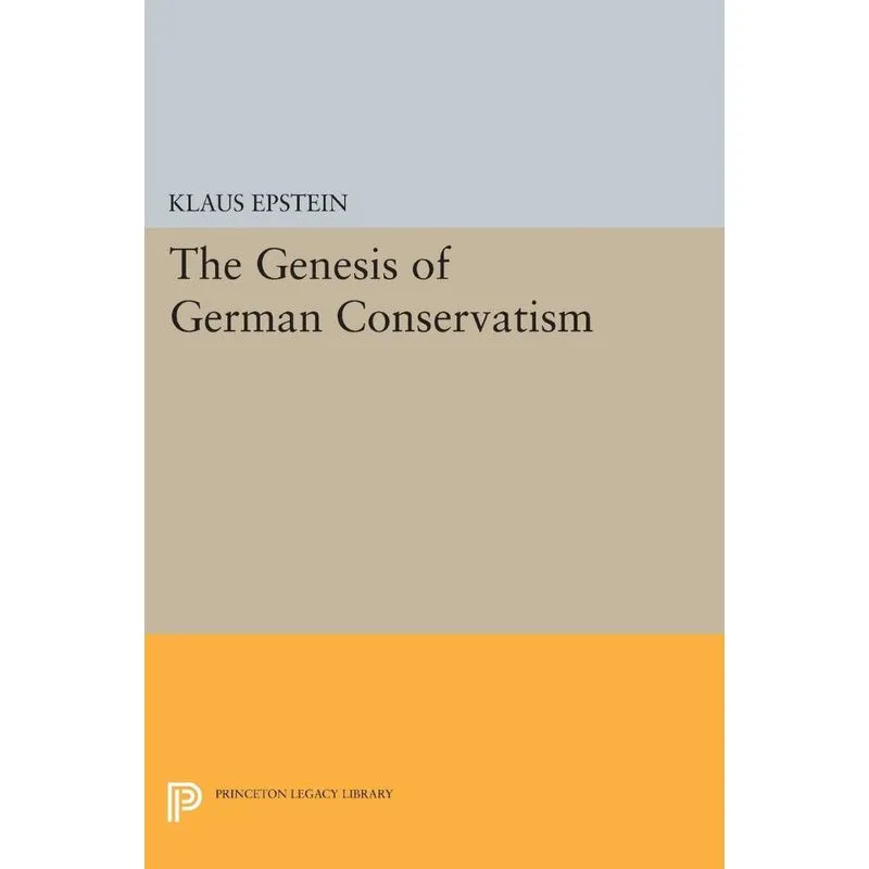Livro The Genesis of German Conservatism