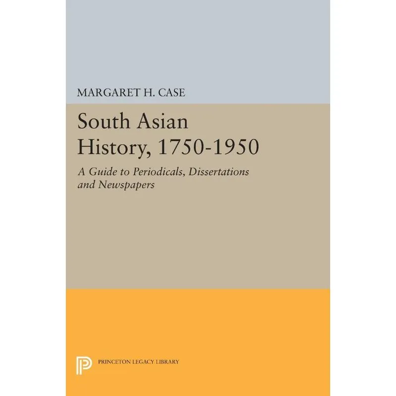 South Asian History, 1750-1950