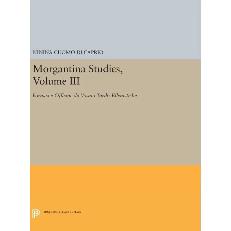 Morgantina Studies, Volume III