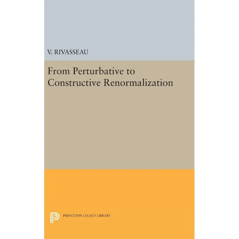 Livro From Perturbative to Constructive Renormalization