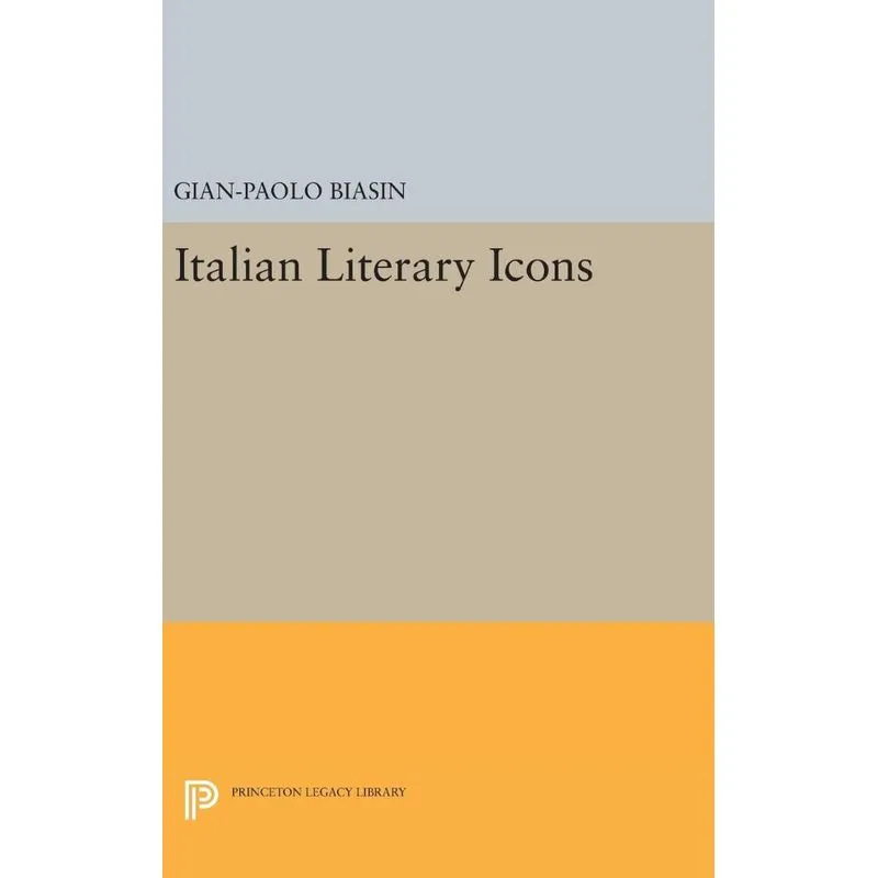 Livro Italian Literary Icons