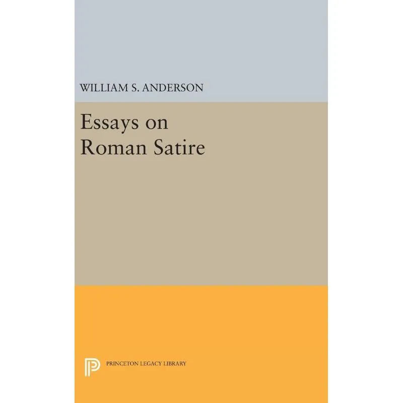 Livro Essays on Roman Satire