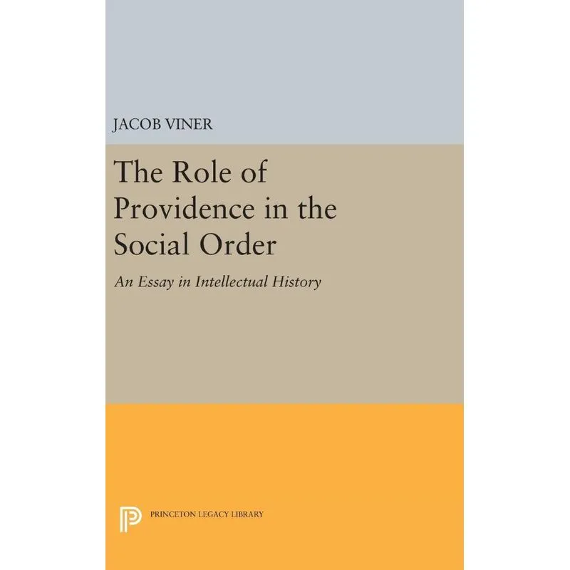 Livro The Role of Providence in the Social Order