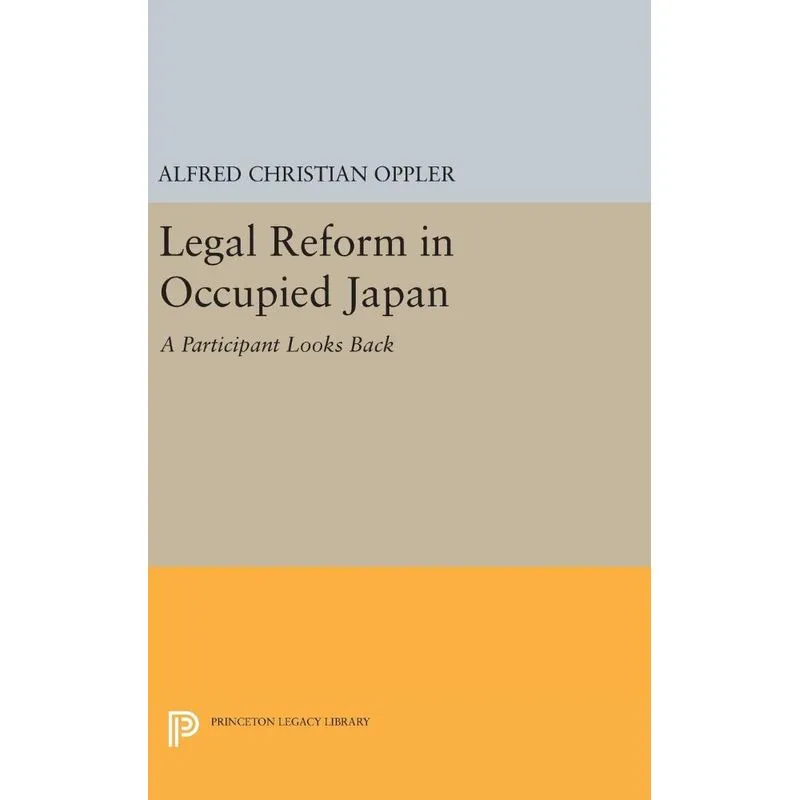 Legal Reform in Occupied Japan
