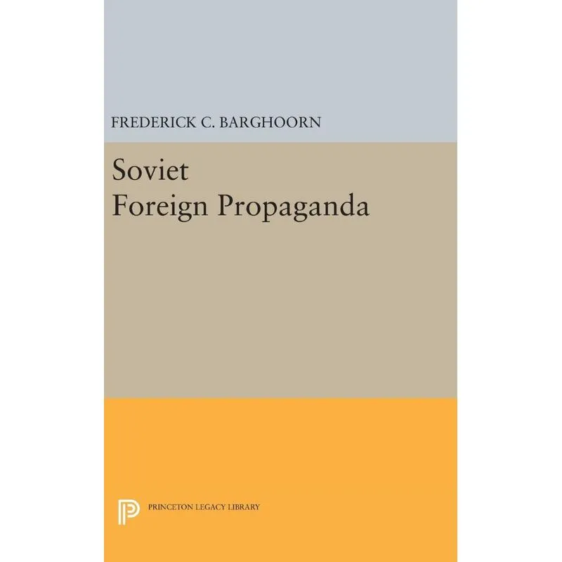Livro Soviet Foreign Propaganda