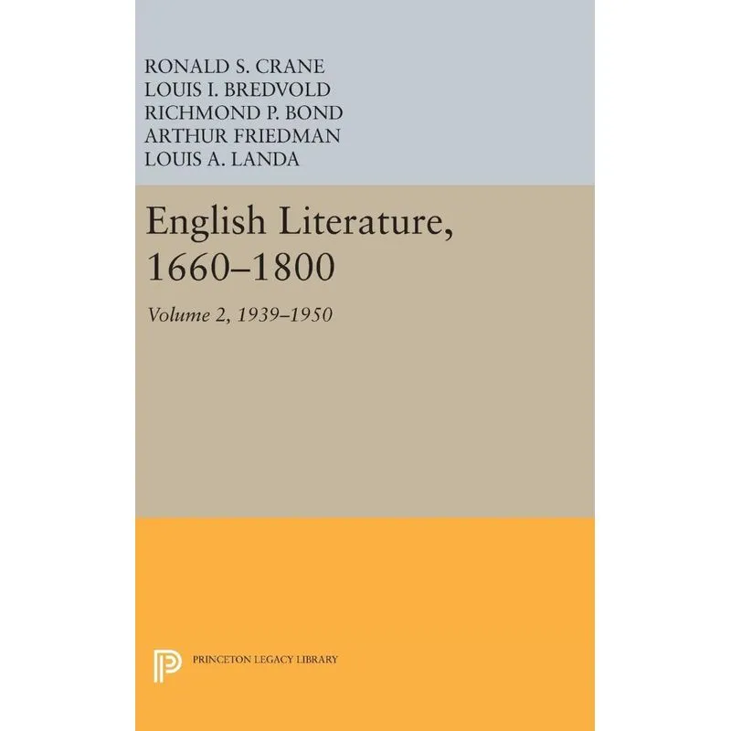 English Literature, Volume 2