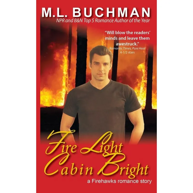 Fire Light Cabin Bright