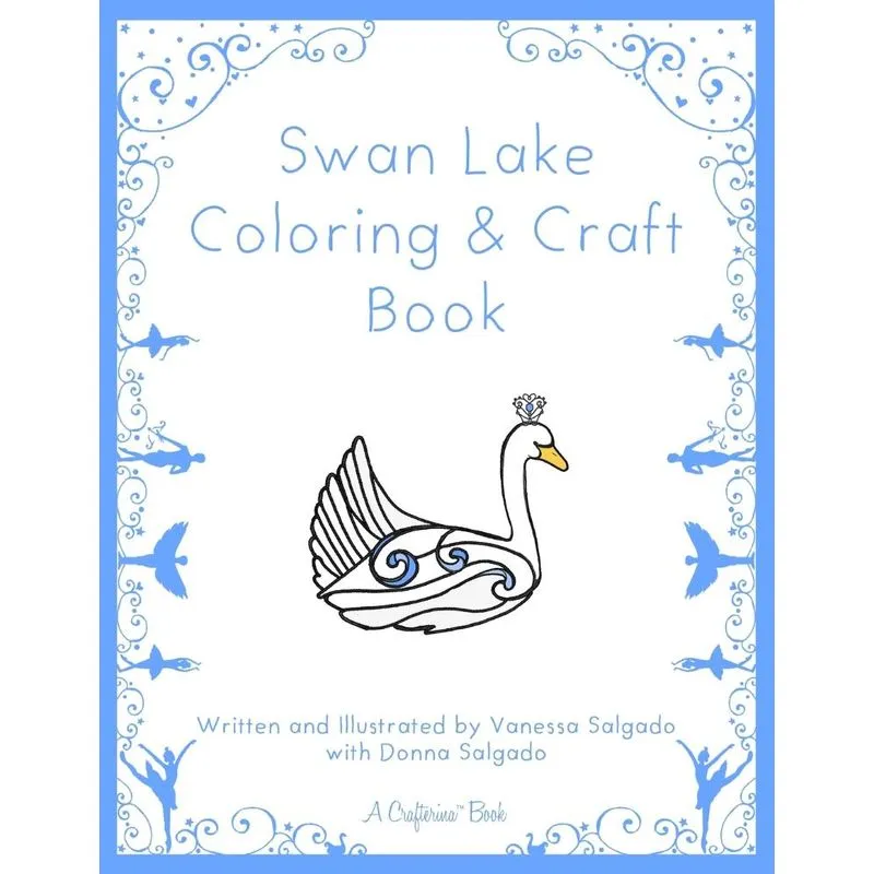 Swan Lake Coloring & Craft Book