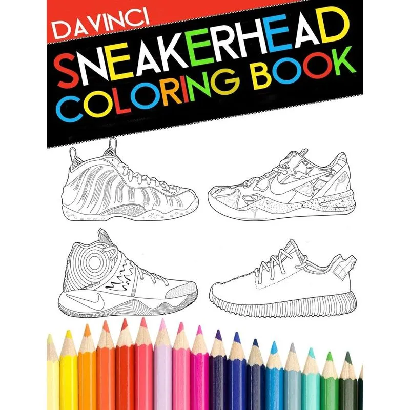 Sneakerhead Coloring book