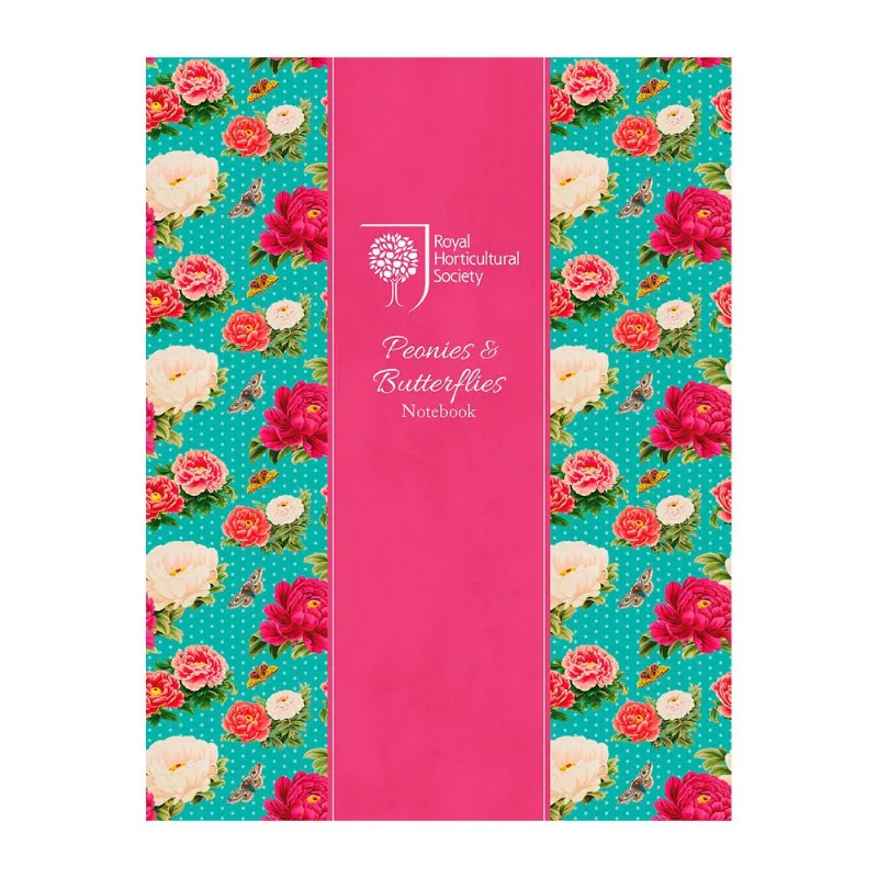 LIBRETA: RHS PEONIES & BUTTERFLIES