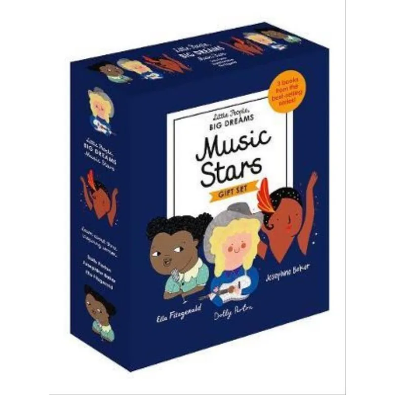 LITTLE PEOPLE, BIG DREAMS - MUSIC STARS - 3 BOOKS FROM THE BEST-SELLING SERIES!
