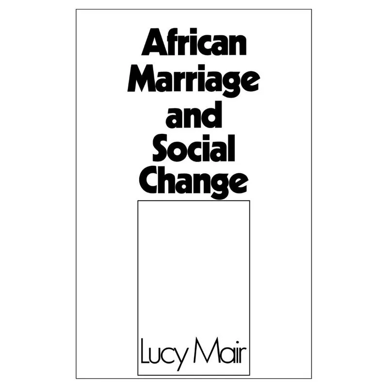 African Marriage and Social Change