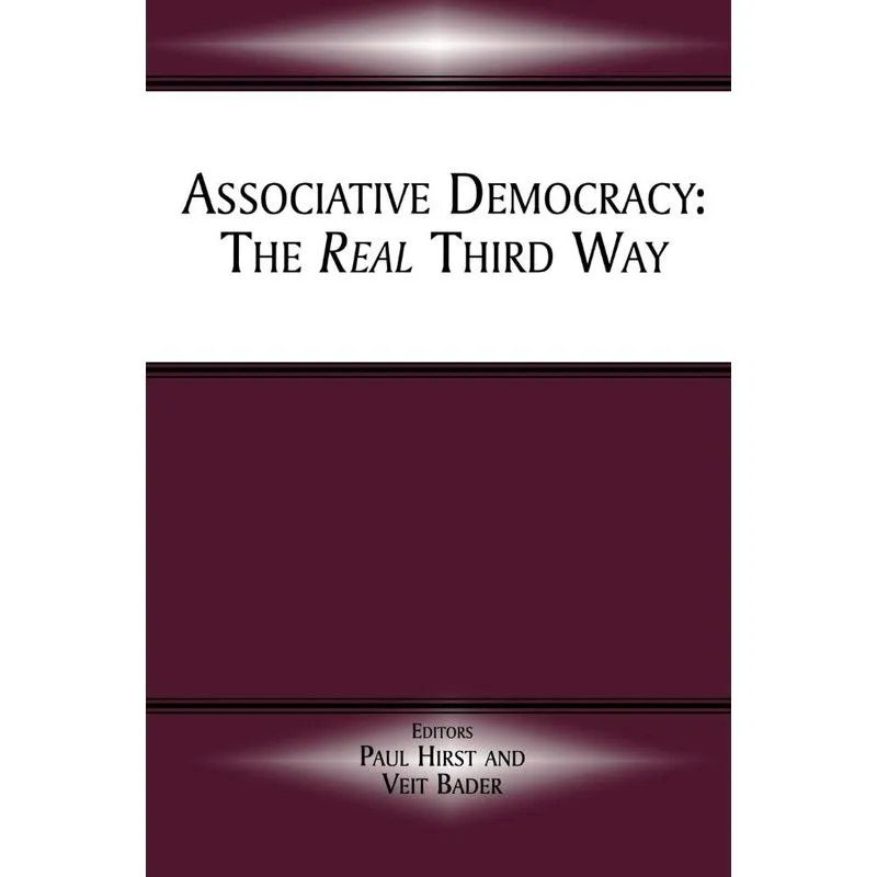 Associative Democracy