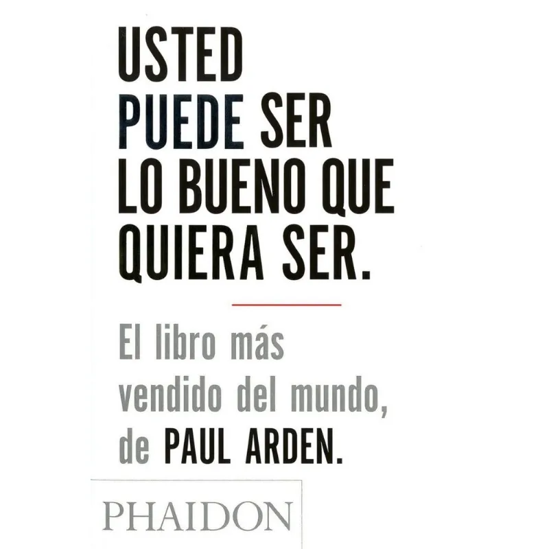 Usted puede ser lo bueno que quiera ser