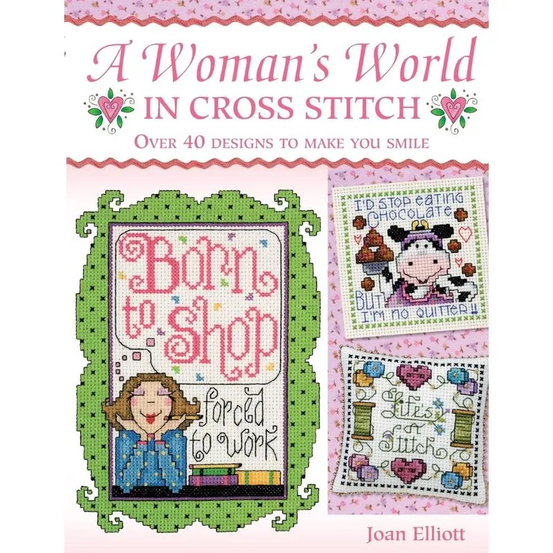 WOMANS WORLD IN CROSS STITCH
