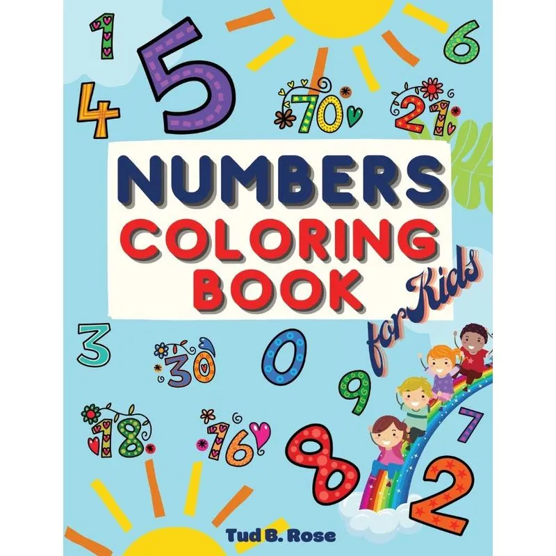 Numbers Coloring Book for Kids