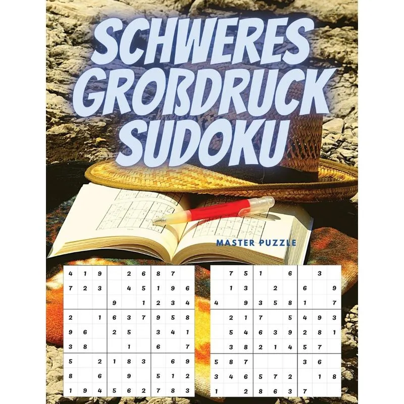 Hard Large Print Sudoku