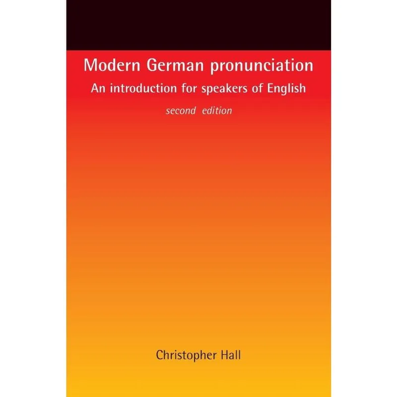 Livro Modern German pronunciation