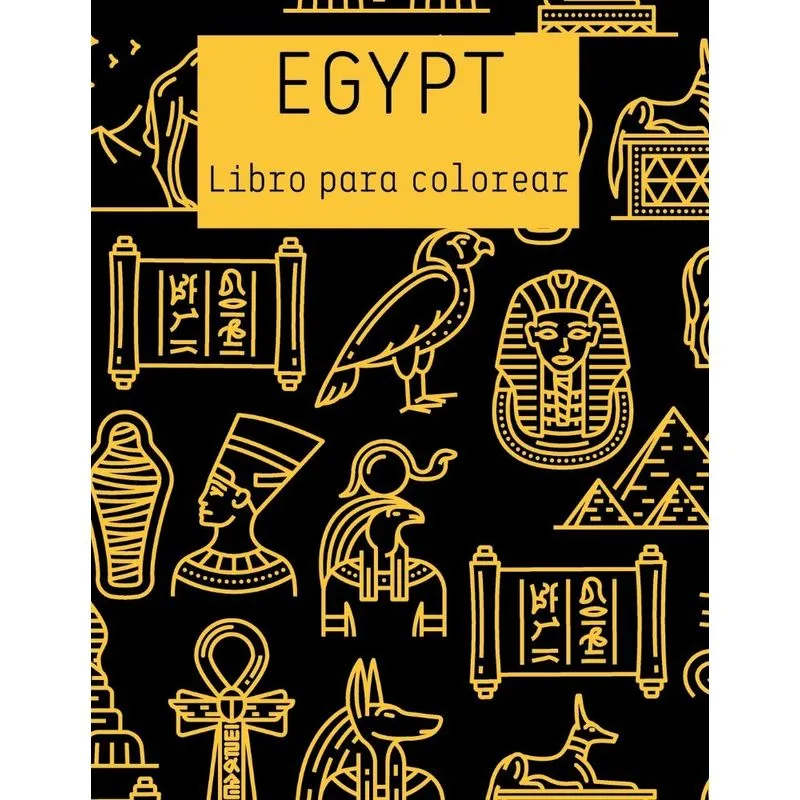 EGYPT Libro para colorear
