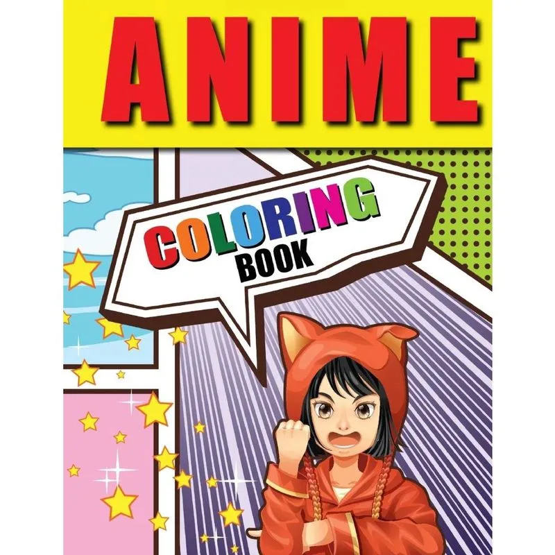 Anime Coloring Book