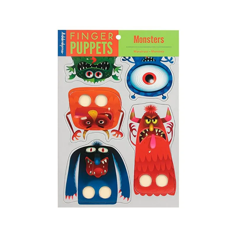 MARIONETAS DE DEDOS: MONSTERS