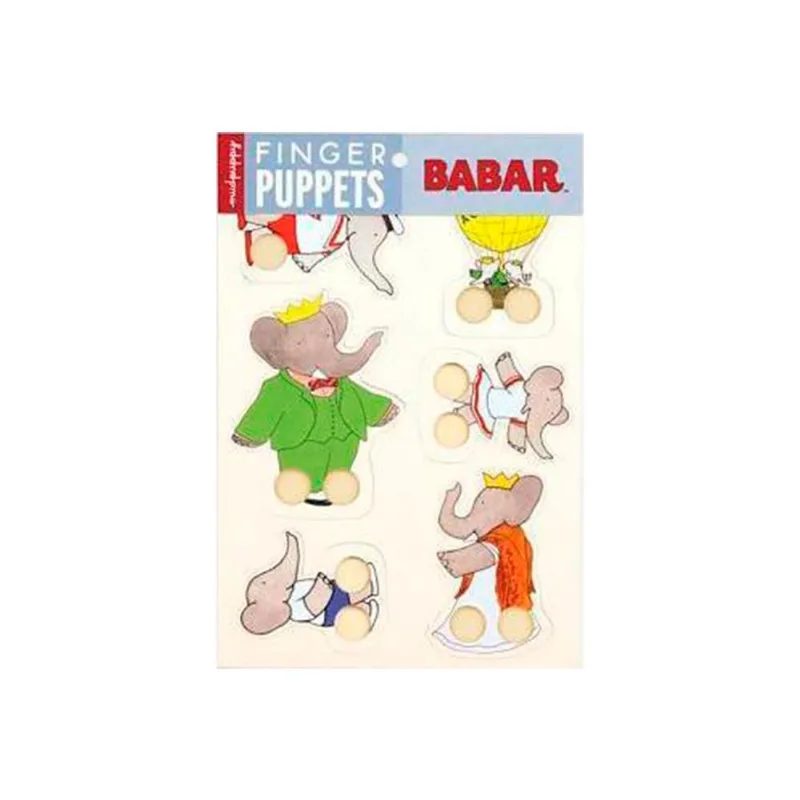 MARIONETAS DE DEDOS: BABAR