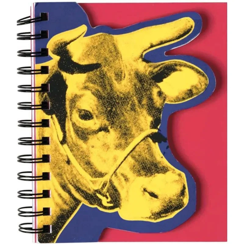 LIBRETA: Andy Warhol Cow Layered