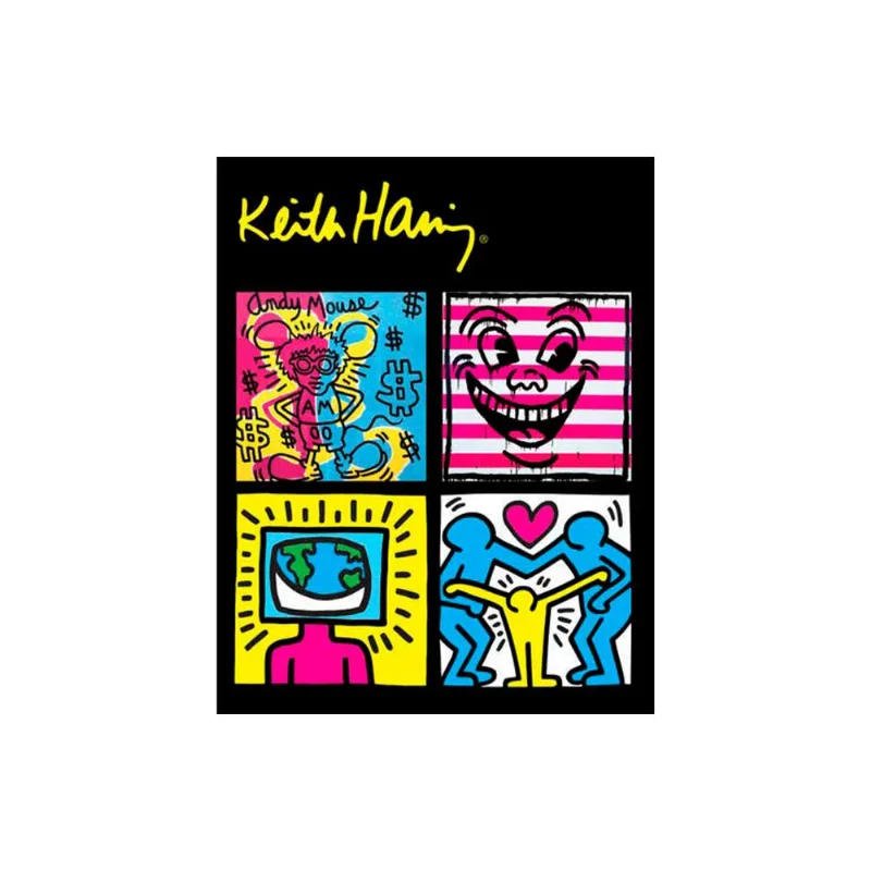 KEITH HARING CAJA CON TARJETAS Y SOBRES
