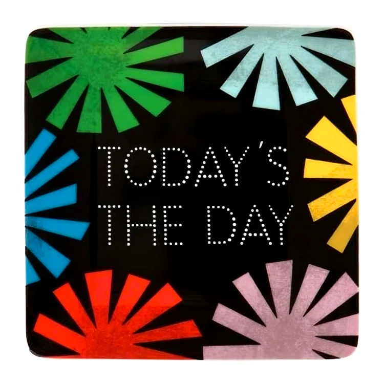 Lorena Siminovich Square Porcelain Tray