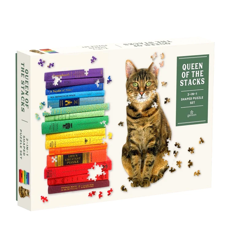 Queen Of The Stacks Set Of Two Puzzle Set