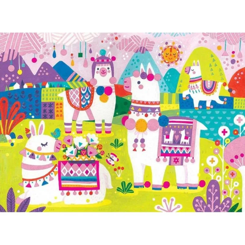 ROMPECABEZAS: LLAMA LAND 42 PIEZAS