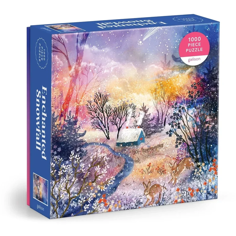 Enchanted Snowfall 1000 Piece Jigsaw Puzzle Galison
