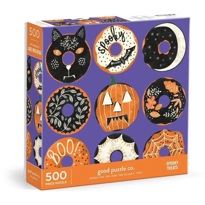 Spooky Treats 500 Piece Jigsaw Puzzle Galison