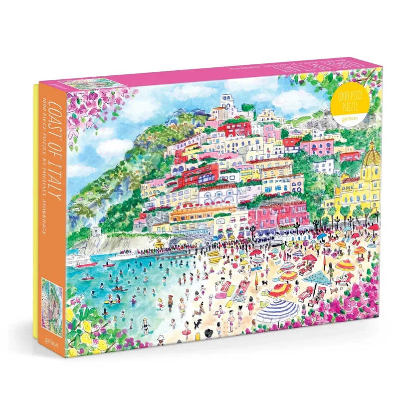 Coast of Italy 1000 Piece Jigsaw Puzzle Galison