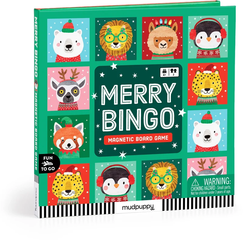 Merry Bingo! Magnetic Board Game