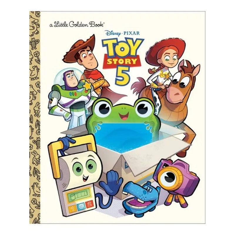 TOY STORY 5 - LITTLE GOLDEN BOOK - DISNEY AND PIXAR