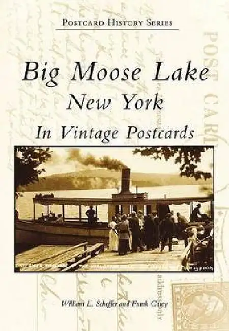 Big Moose Lake, New York in Vintage Postcards Paperback