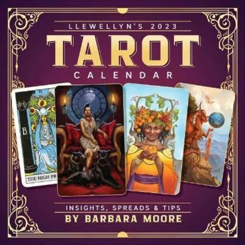 2023 - LLEWELLYN'S 2023 TAROT CALENDAR - 30 X 30