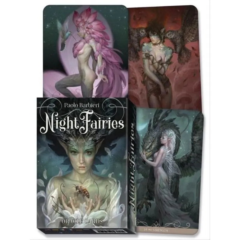 BARBIERI NIGHT FAIRIES ORACLE CARDS