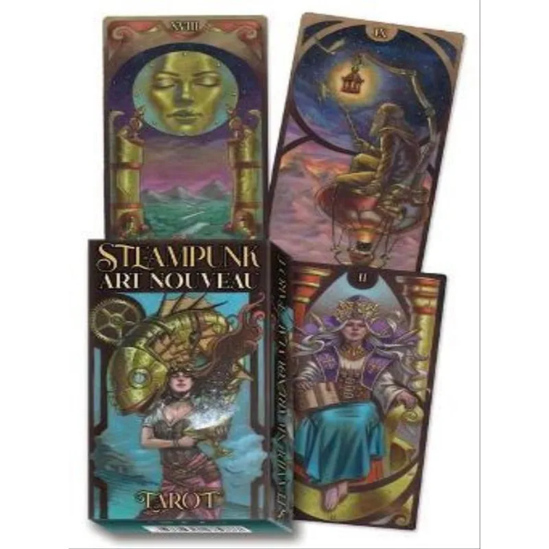 Steampunk Art Nouveau Tarot Deck